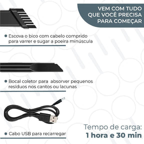 Aspirador Portátil SmartClean™ USB