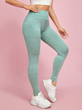 SHEIN PETITE Simples Desportivo Leggings Femininas