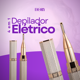 Depilador Fiory 4 em 1 + Brindes de lançamento