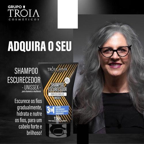 Shampoo Escurecedor de Cabelo Pure-Black