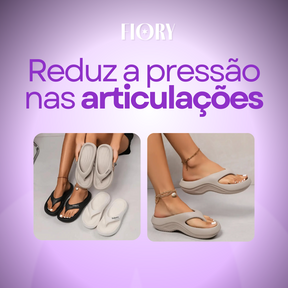 Chinelo anatômico feminino FIORY - Super Oferta de Lançamento