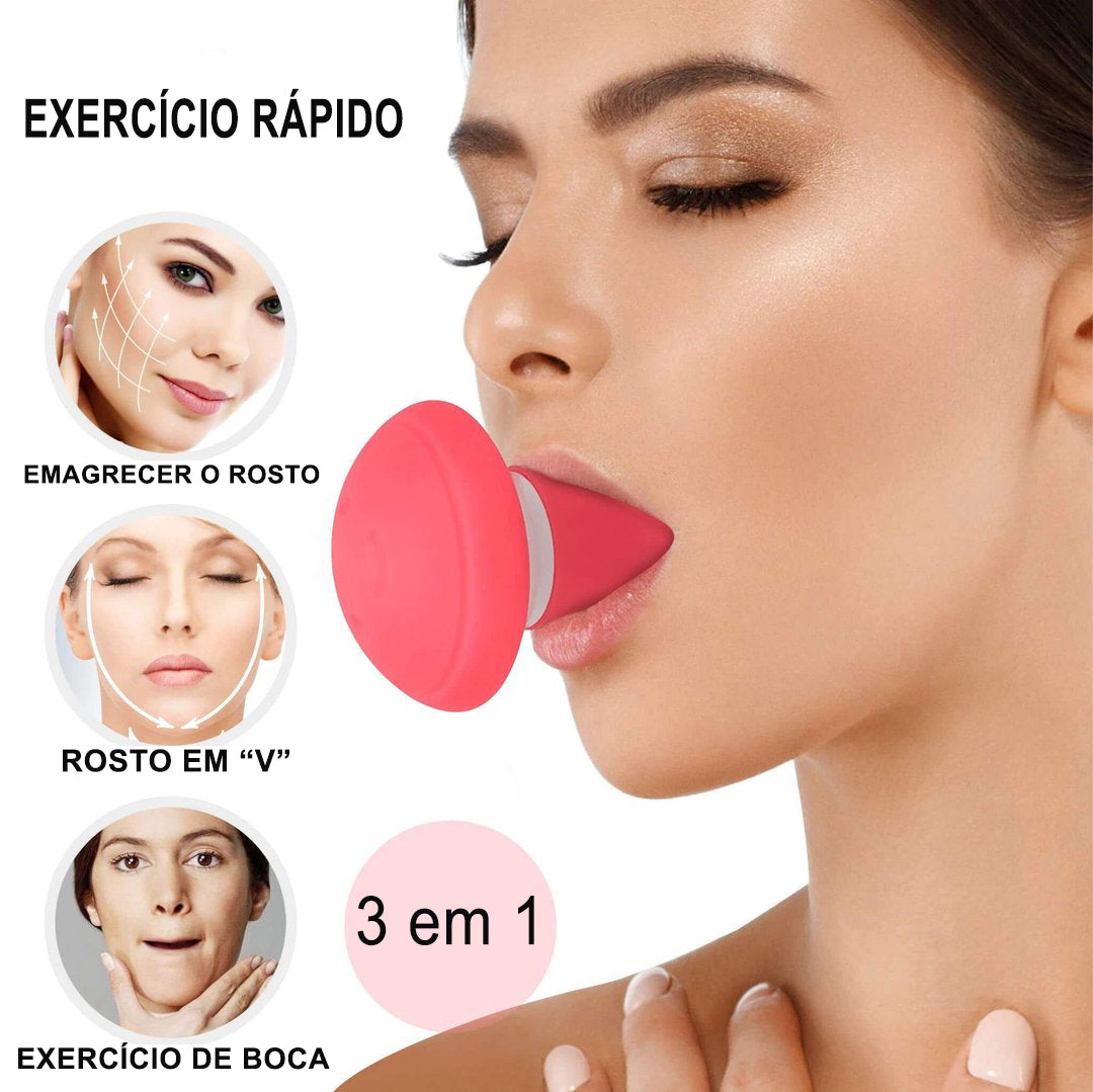 Silicone Face V Anti-Papadas e Rugas - SiliFace