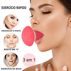 Silicone Face V Anti-Papadas e Rugas - SiliFace