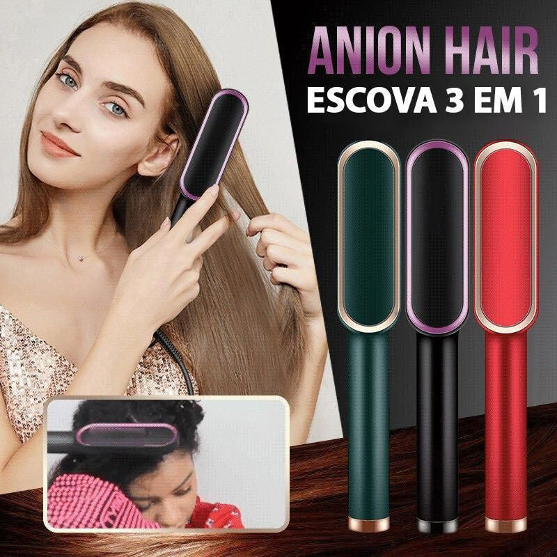 Escova Alisadora de Cerâmica Smooth-Hair