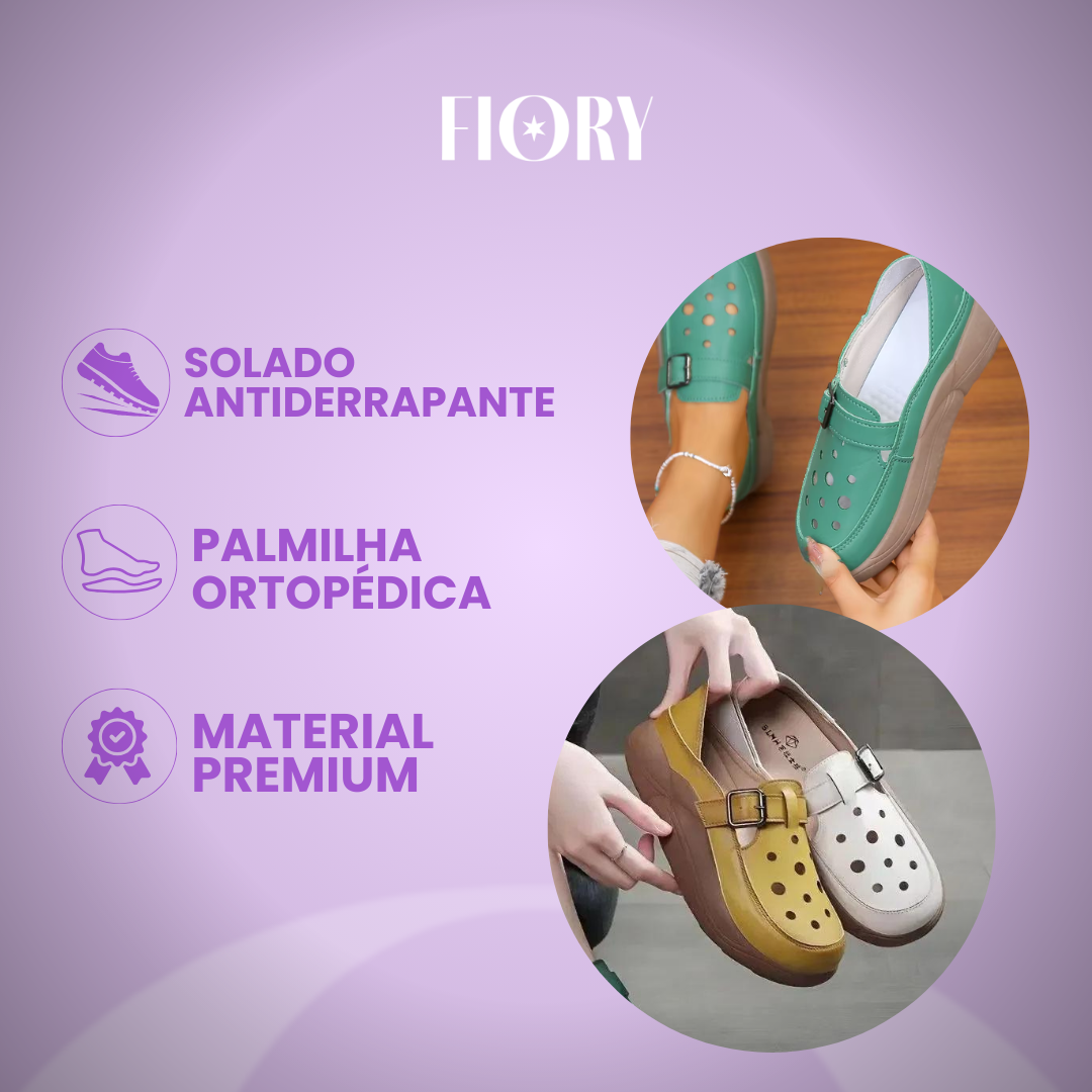 Super Oferta de Lançamento - MOCASSIM Feminino Fiory + Presente exclusivo