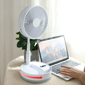 Ventilador Portátil Silencioso Inteligente - Power Fresh