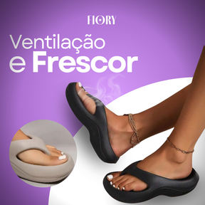 Chinelo anatômico feminino FIORY - Super Oferta de Lançamento