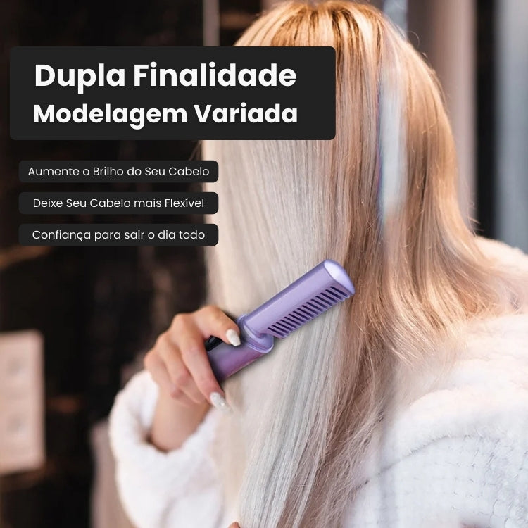 Pente alisador de Cabelo Sem Fio  - Viyapro ®