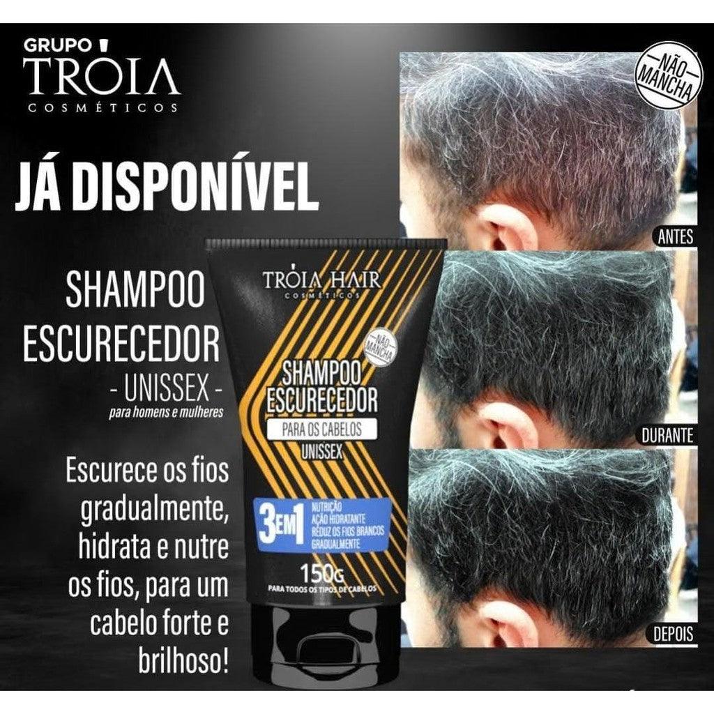 Shampoo Escurecedor de Cabelo Pure-Black