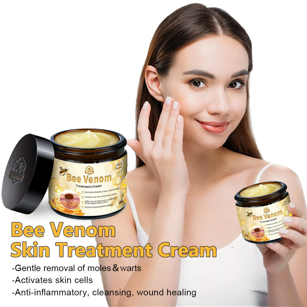 BSWELL™ Bee Venom Creme de tratamento para pele. PROMOÇÃO DE CARNAVAL 4 Potes (Compre 2 Leve 2 Gratis)