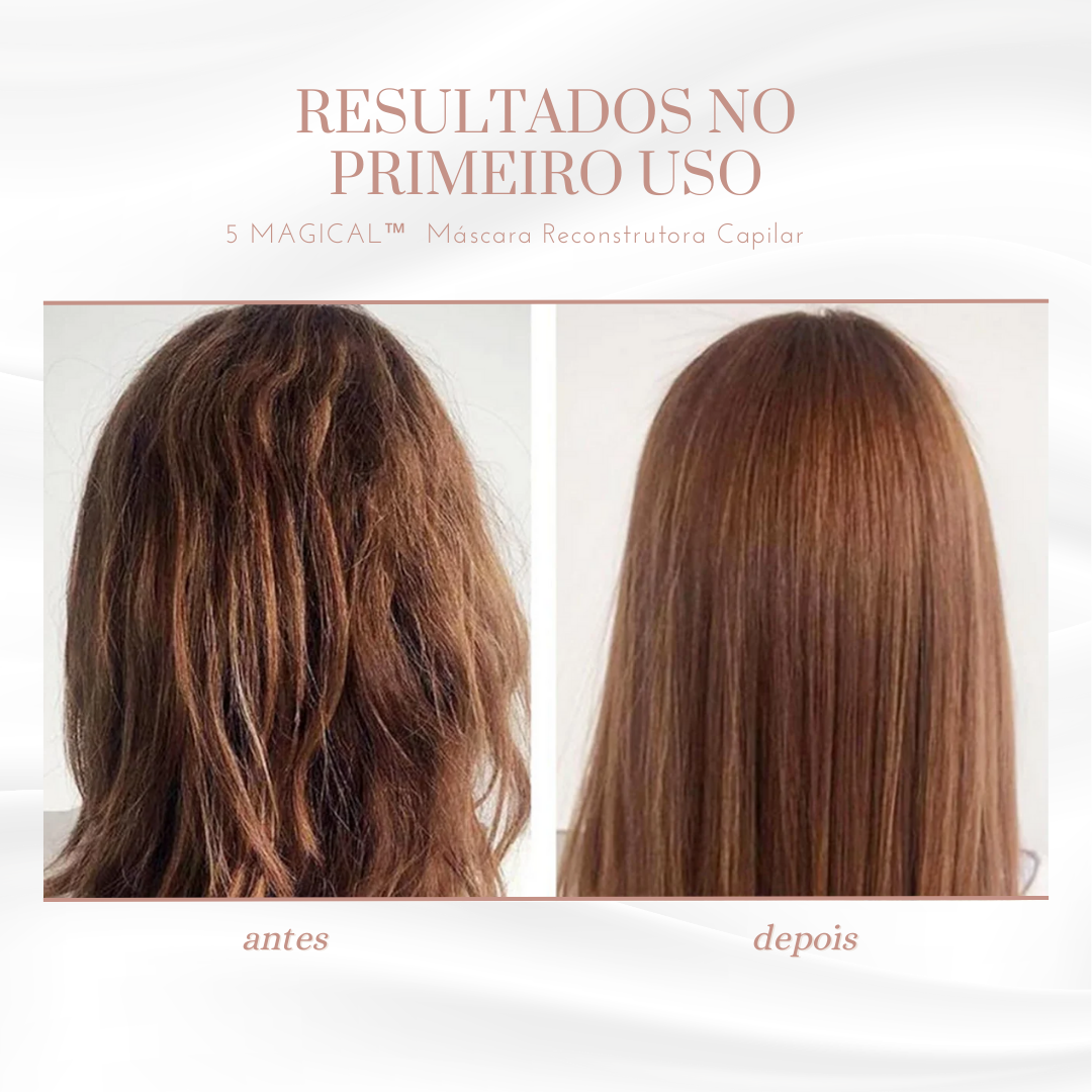 5 MAGICAL™ Máscara Reconstrutora Capilar  PROMOÇÃO (60% DE DESCONTO)