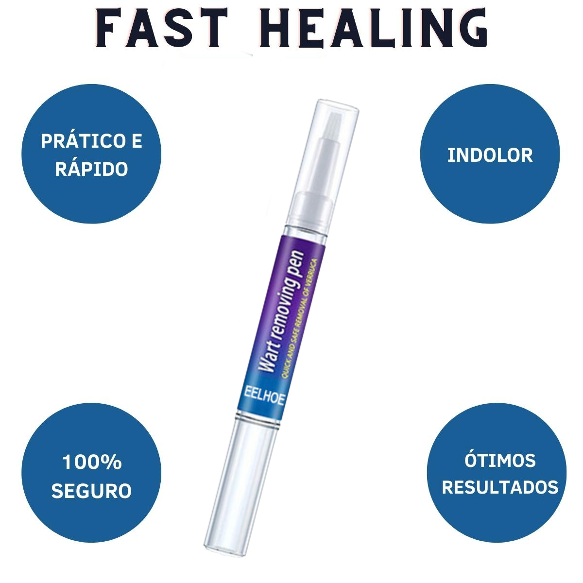 Creme Removedor de Verrugas – Fast Healing