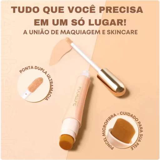 Corretivo Focallure 2 em 1 - Anti Manchas e Rejuvenescedora (50% DE DESCONTO)