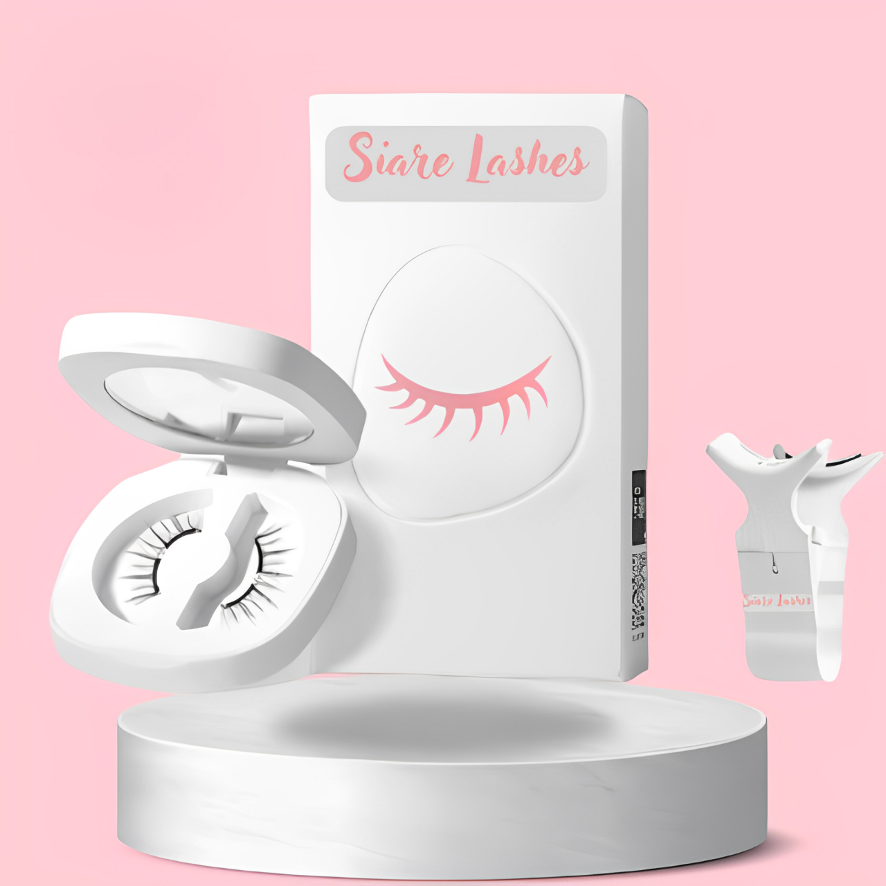 Cílios Magnéticos Siare Lashes 3D + Aplicador, Espelho e 10 pares de cílios magnéticos reutilizáveis 🎁