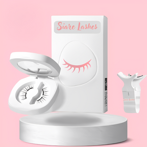 Cílios Magnéticos Siare Lashes 3D + Aplicador, Espelho e 10 pares de cílios magnéticos reutilizáveis 🎁