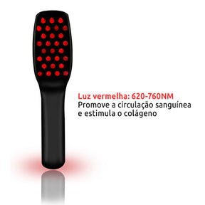 Escova Led de Fototerapia Crescimento Capilar – Hairmax