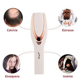 Escova Led de Fototerapia Crescimento Capilar – Hairmax