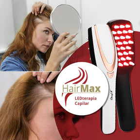 Escova Led de Fototerapia Crescimento Capilar – Hairmax