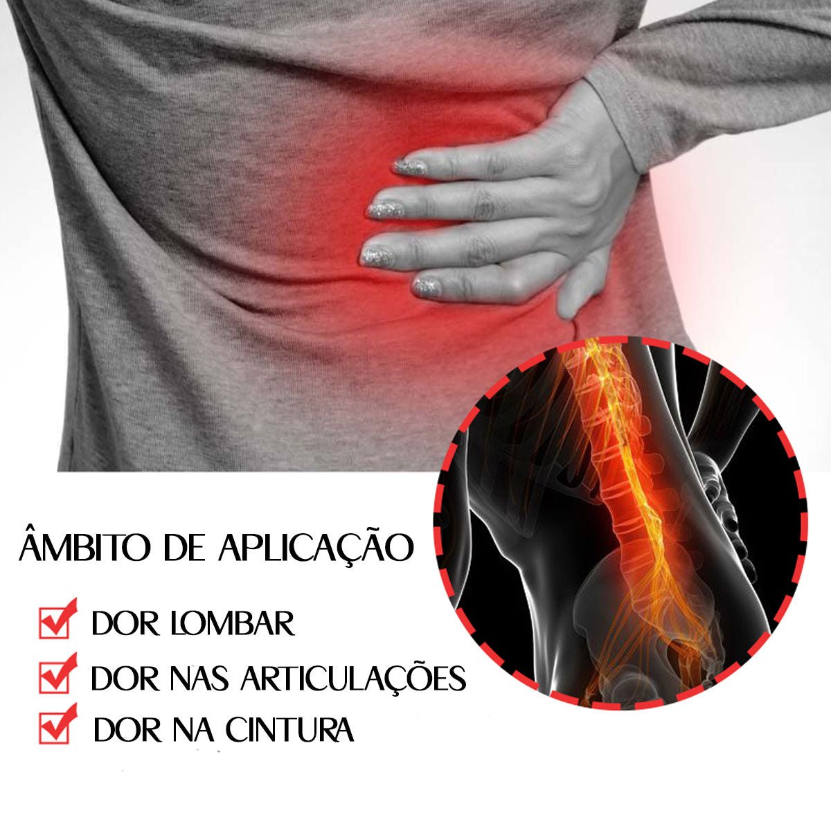 Adesivos Naturais para dores na Lombar – Health Life