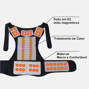 Corretor Postural Magnético Ultra Ergonômico – Smart Comfort