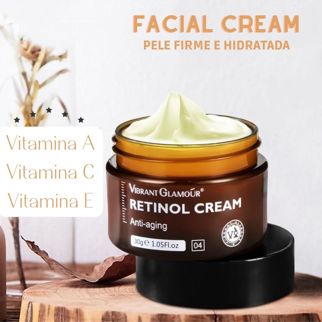 Creme Antienvelhecimento para o Rosto - Facial Cream