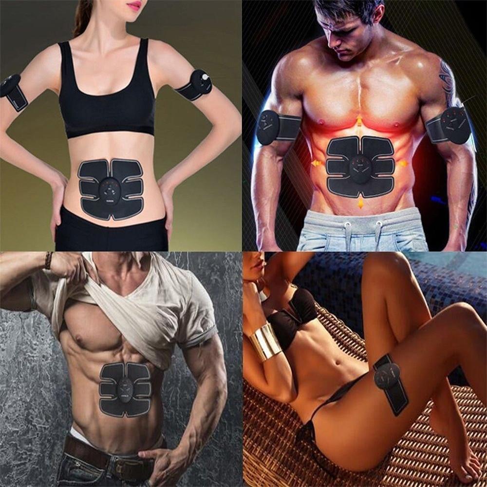 Estimulador e Tonificador Muscular Fitness - Emagreça Abdômen e Braços