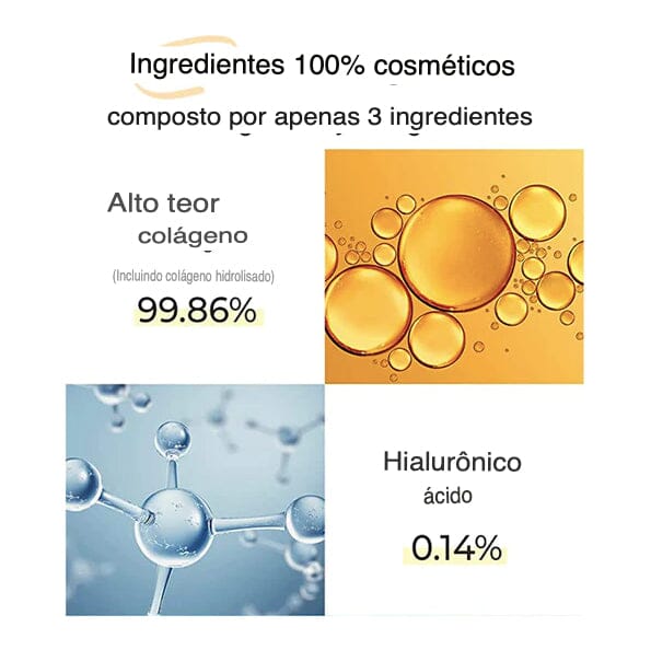 Filme Solúvel de Colágeno Anti-Rugas e Marcas de Expressão - DERMANCE