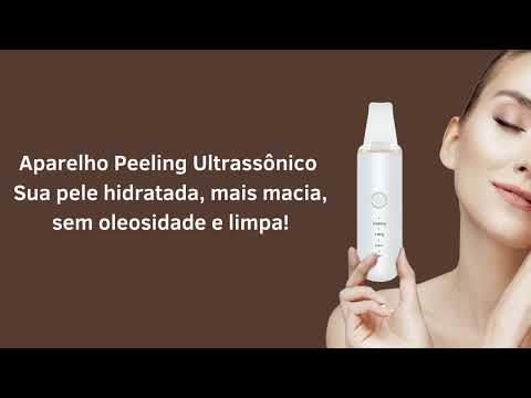 Aparelho Peeling Ultrassônico Limpeza Facial – Pele Radiante