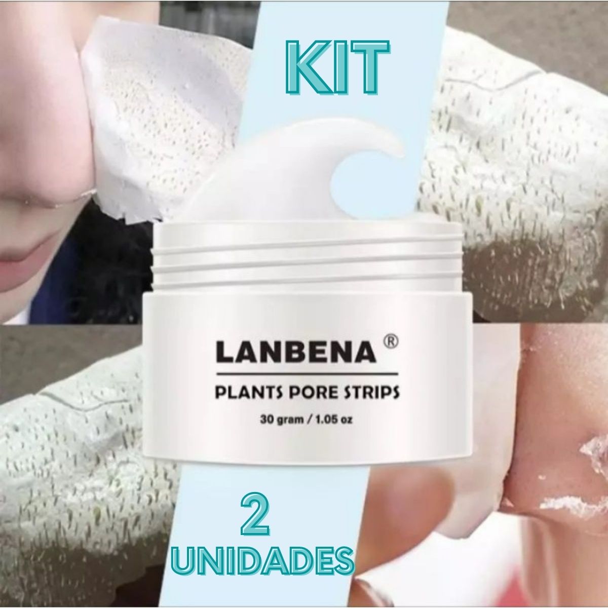 Kit 2 Unidades Poderoso Removedor de Cravos - Clean Pores