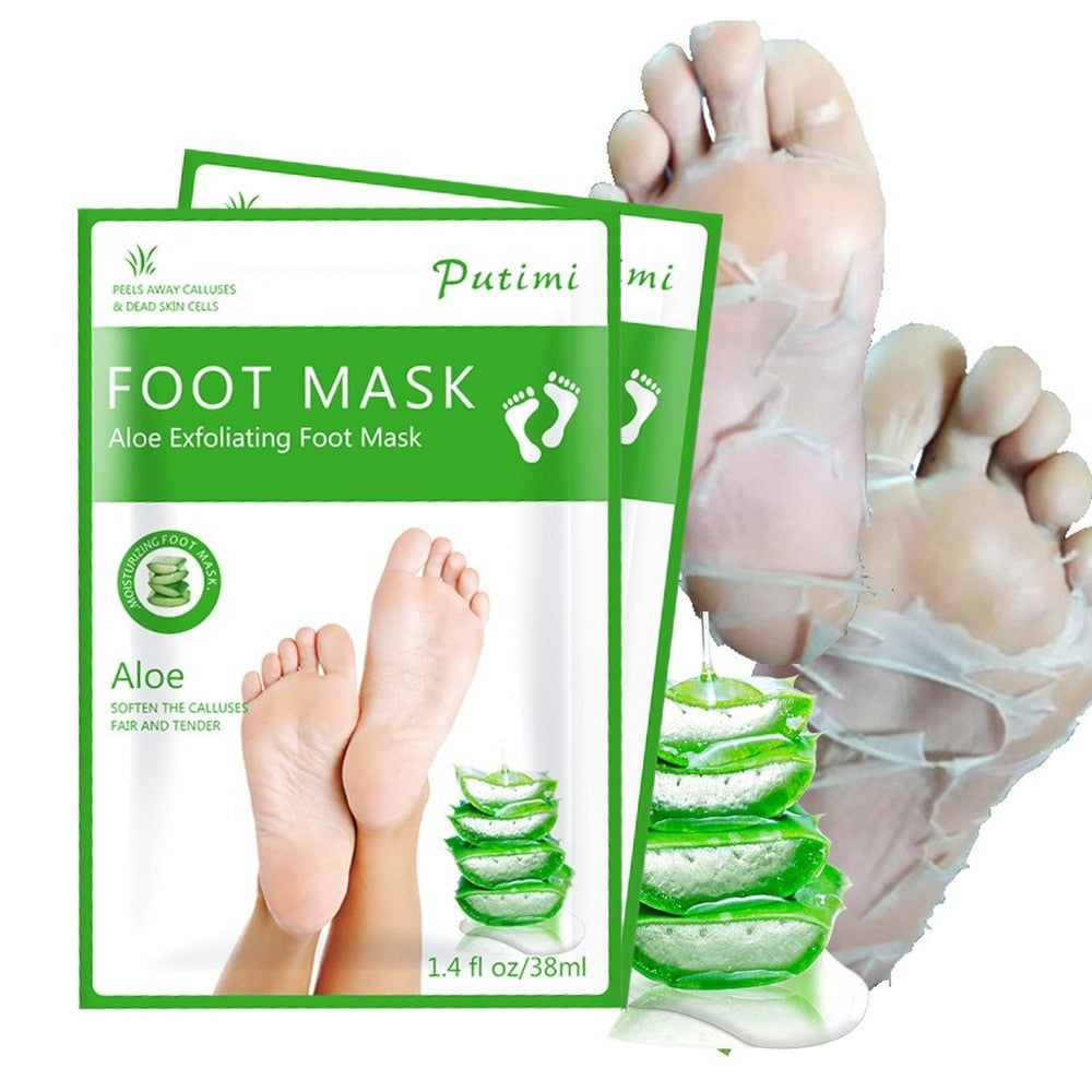 Foot Peeling Mask - Máscara Peeling Esfoliante Para Pés - 1 Par - Meia Esfoliante Para Pés