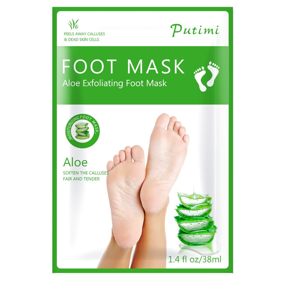 Foot Peeling Mask - Máscara Peeling Esfoliante Para Pés - 1 Par - Meia Esfoliante Para Pés