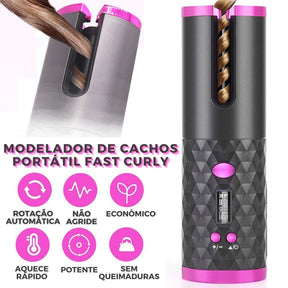 Modelador de Cachos Portátil – Fast Curly