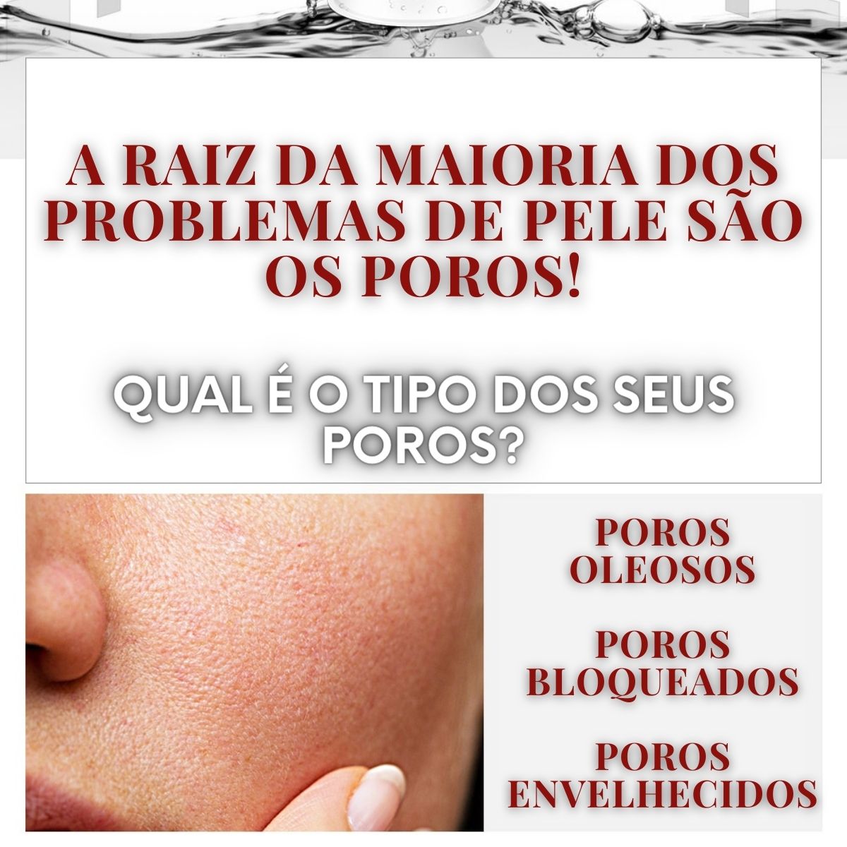 Sérum Redutor de Poros e Oleosidade – Poreless