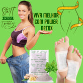 Adesivo Removedor de Toxinas – Power Detox - Adesivos Detox Para os Pés